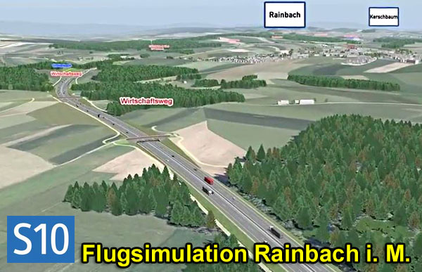 Rainbach S 10 Flug